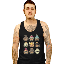 Load image into Gallery viewer, Shirts Tank Top, Unisex / Small / Black Evil Waifus
