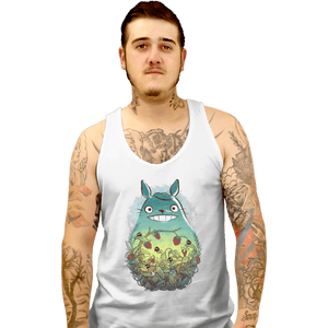 Shirts Tank Top, Unisex / Small / White Inside Forest