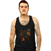 Load image into Gallery viewer, Daily_Deal_Shirts Tank Top, Unisex / Small / Black Prehistoric Kaiju
