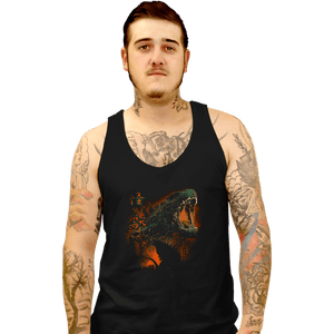 Daily_Deal_Shirts Tank Top, Unisex / Small / Black Prehistoric Kaiju