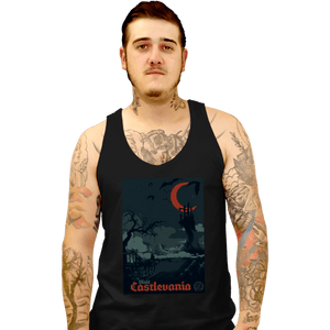 Secret_Shirts Tank Top, Unisex / Small / Black Visit Castlevania