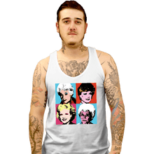 Load image into Gallery viewer, Secret_Shirts Tank Top, Unisex / Small / White Warhol Golden Girls
