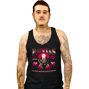 Daily_Deal_Shirts Tank Top, Unisex / Small / Black Pennywise's Fitness