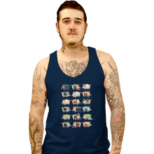 Load image into Gallery viewer, Shirts Tank Top, Unisex / Small / Navy Pig Movies
