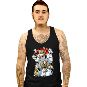 Daily_Deal_Shirts Tank Top, Unisex / Small / Black Saiyan Ranger