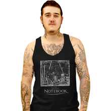 Load image into Gallery viewer, Secret_Shirts Tank Top, Unisex / Small / Black Death Notebook
