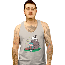 Load image into Gallery viewer, Shirts Tank Top, Unisex / Small / White Hilda Brown
