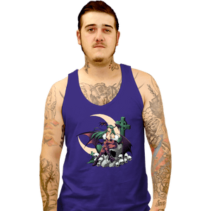 Secret_Shirts Tank Top, Unisex / Small / Violet The Night Warrior