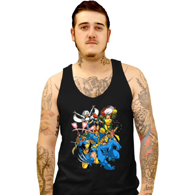 Secret_Shirts Tank Top, Unisex / Small / Black 90s Mutant