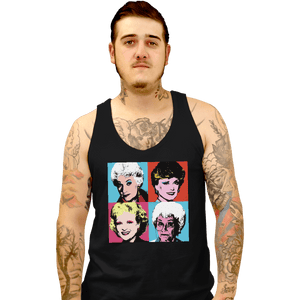 Shirts Tank Top, Unisex / Small / Black Warhol Girls