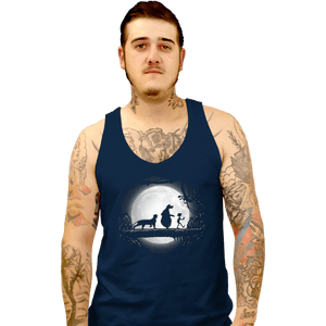 Shirts Tank Top, Unisex / Small / Navy Hakuna Matata In The Jungle