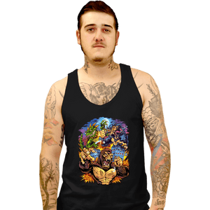 Daily_Deal_Shirts Tank Top, Unisex / Small / Black Rampage Arcade Tribute