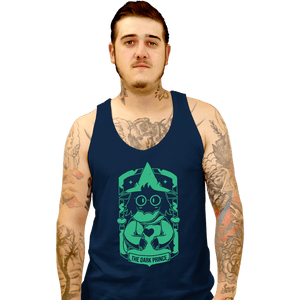 Shirts Tank Top, Unisex / Small / Navy Dark Prince