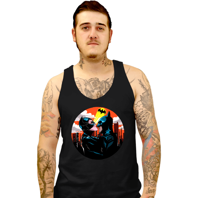 Daily_Deal_Shirts Tank Top, Unisex / Small / Black A Deadly Kiss
