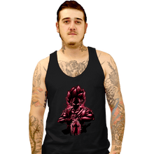 Load image into Gallery viewer, Shirts Tank Top, Unisex / Small / Black Super Saiyan Blue Kaioken
