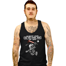 Load image into Gallery viewer, Daily_Deal_Shirts Tank Top, Unisex / Small / Black The Dark Side Of Life
