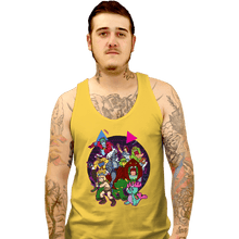 Load image into Gallery viewer, Secret_Shirts Tank Top, Unisex / Small / Gold Sooo 80s
