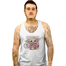 Load image into Gallery viewer, Secret_Shirts Tank Top, Unisex / Small / White Maneki Grogu
