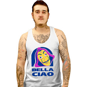 Shirts Tank Top, Unisex / Small / White Bella Ciao Tacos