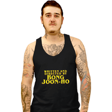Load image into Gallery viewer, Shirts Tank Top, Unisex / Small / Black Directed By Bong Joon-Ho
