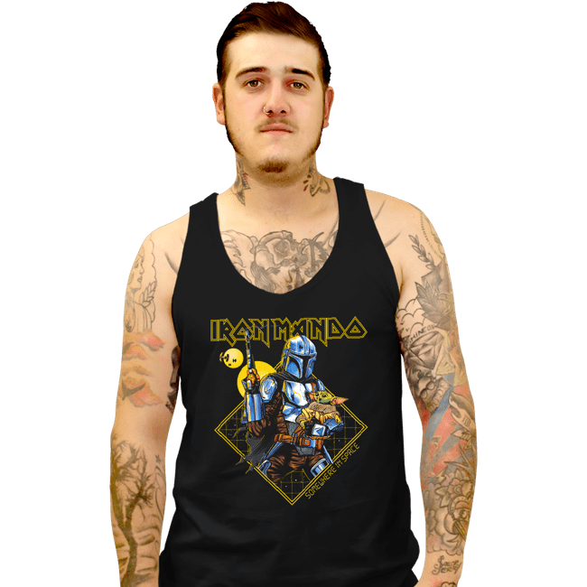 Daily_Deal_Shirts Tank Top, Unisex / Small / Black Somewhere In Space
