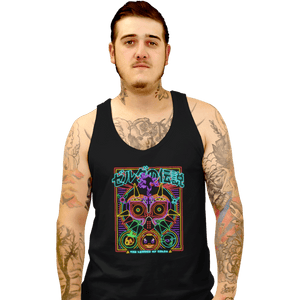 Daily_Deal_Shirts Tank Top, Unisex / Small / Black Majora's Neon