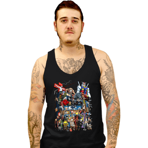 Daily_Deal_Shirts Tank Top, Unisex / Small / Black Anime In Japan