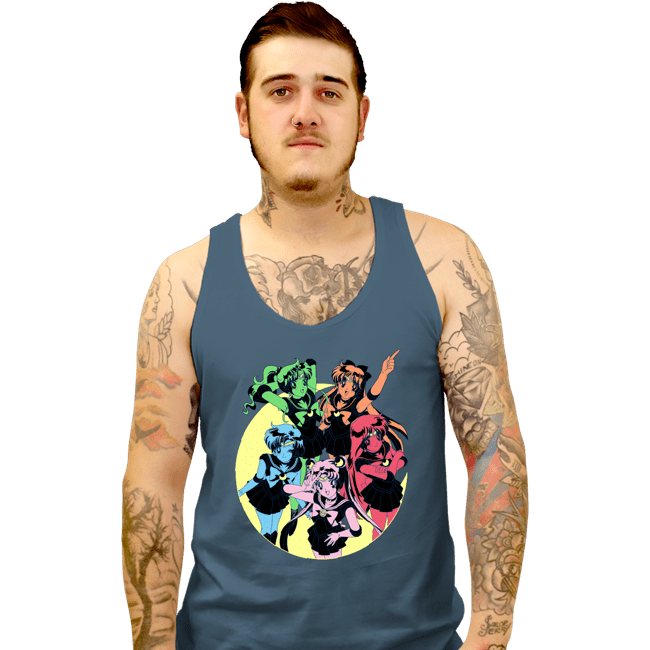 Last_Chance_Shirts Tank Top, Unisex / Small / Indigo Blue Sailor Colors