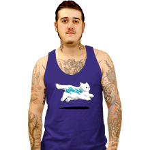 Load image into Gallery viewer, Secret_Shirts Tank Top, Unisex / Small / Violet Jazz Cat
