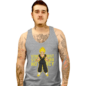 Shirts Tank Top, Unisex / Small / Sports Grey Vegeta Lawrence