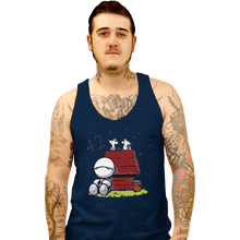 Load image into Gallery viewer, Shirts Tank Top, Unisex / Small / Navy Life, Don&#39;t Talk To Me About Life
