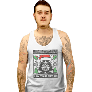 Shirts Tank Top, Unisex / Small / White Father Christmas