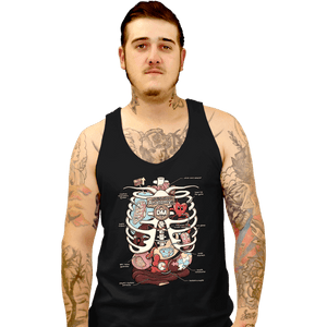 Shirts Tank Top, Unisex / Small / Black Anatomy Of A DM