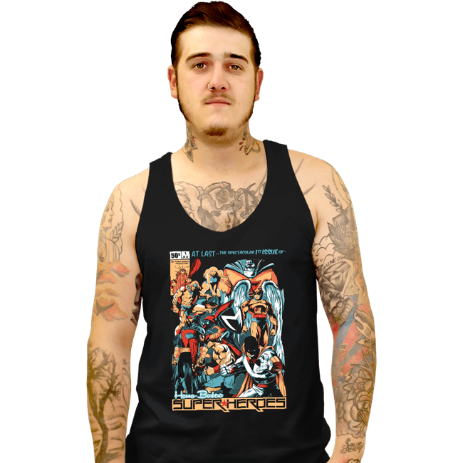 Secret_Shirts Tank Top, Unisex / Small / Black HB Superheroes