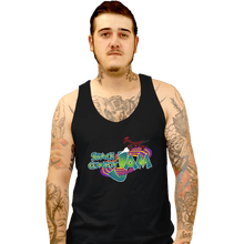 Load image into Gallery viewer, Shirts Tank Top, Unisex / Small / Black Space Cowboy Jam
