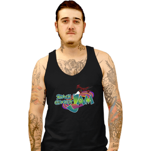 Shirts Tank Top, Unisex / Small / Black Space Cowboy Jam