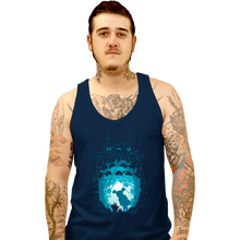 Load image into Gallery viewer, Shirts Tank Top, Unisex / Small / Navy Forest Spirits
