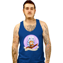 Load image into Gallery viewer, Daily_Deal_Shirts Tank Top, Unisex / Small / Royal Blue Angry Padawan
