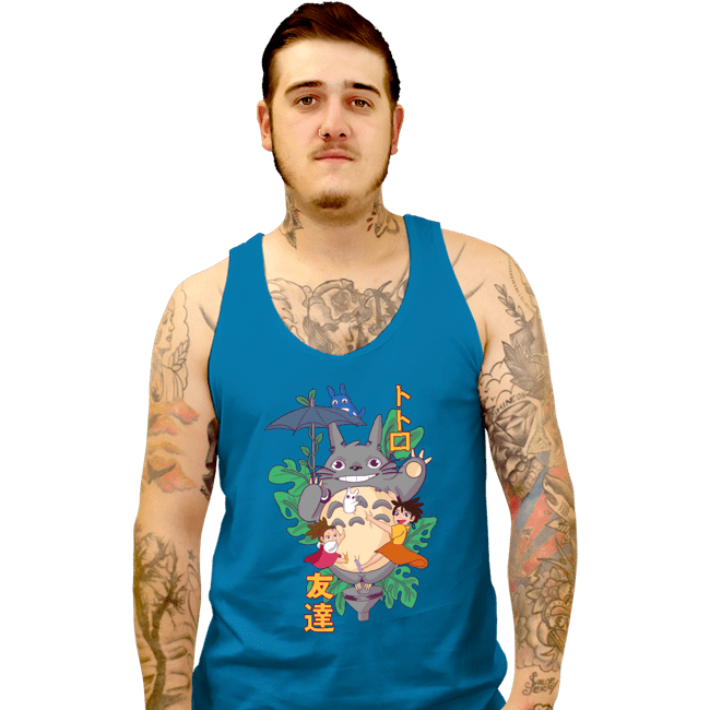 Secret_Shirts Tank Top, Unisex / Small / Sapphire My Good Friend