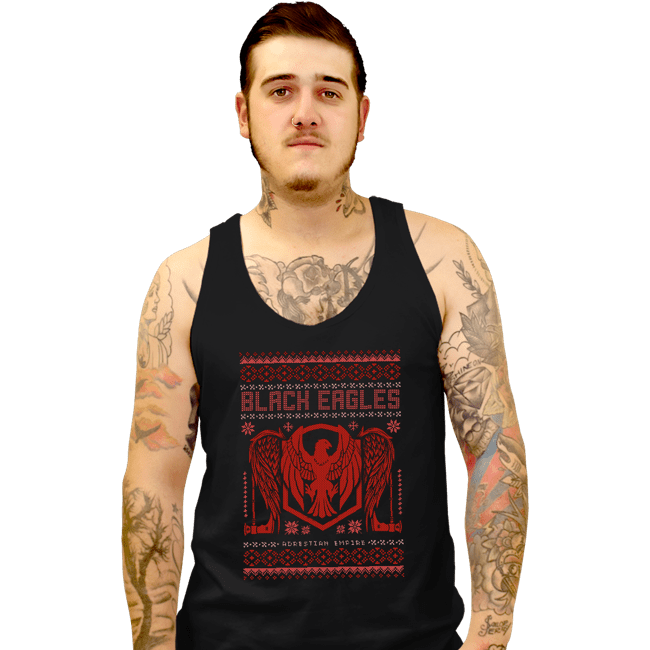 Shirts Tank Top, Unisex / Small / Black Black Eagles Sweater