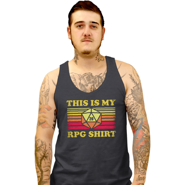 Shirts Tank Top, Unisex / Small / Dark Heather My RPG Shirt