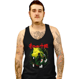 Shirts Tank Top, Unisex / Small / Black Princess Of The Forest