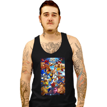 Load image into Gallery viewer, Shirts Tank Top, Unisex / Small / Black X-Men VS Street Fighter
