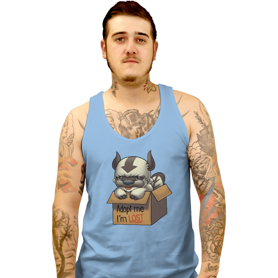 Secret_Shirts Tank Top, Unisex / Small / Powder Blue Adopt Appa