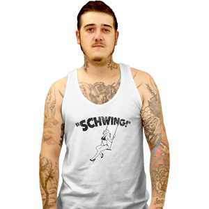 Shirts Tank Top, Unisex / Small / White Schwing
