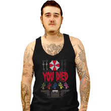 Load image into Gallery viewer, Shirts Tank Top, Unisex / Small / Black You Died
