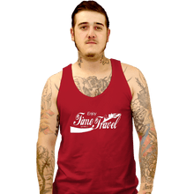Load image into Gallery viewer, Shirts Tank Top, Unisex / Small / Red Enjoy Time Travel
