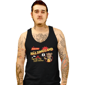 Daily_Deal_Shirts Tank Top, Unisex / Small / Black A Warm Welcome
