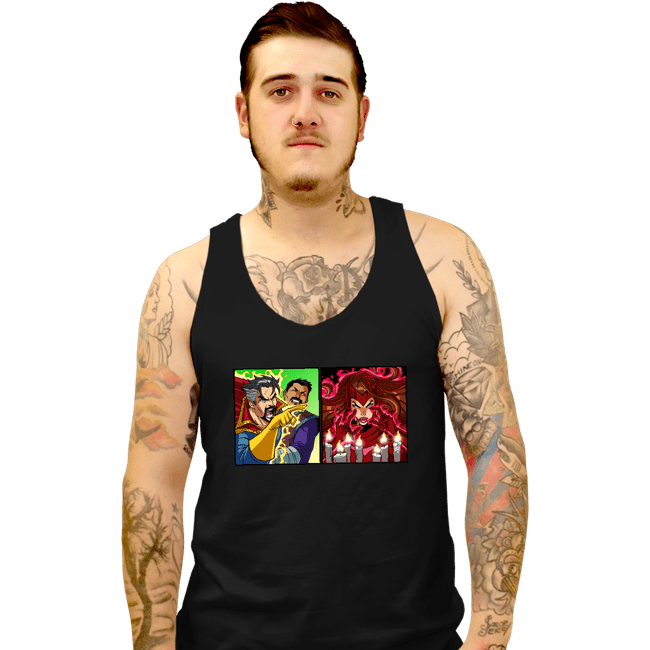Daily_Deal_Shirts Tank Top, Unisex / Small / Black Strange Yelling