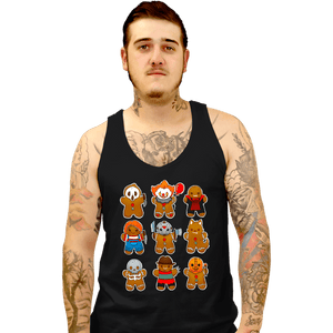 Daily_Deal_Shirts Tank Top, Unisex / Small / Black Ginger Horror